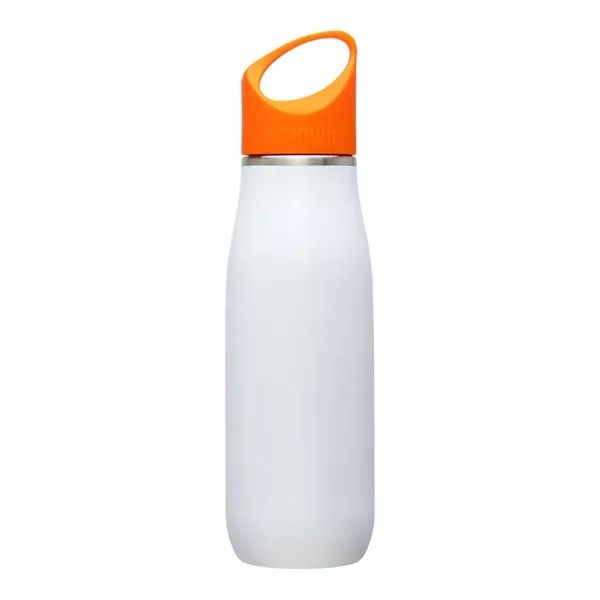 Giorno 23 oz White Stainless Steel Bottle... from ASI 31517 Admart Products