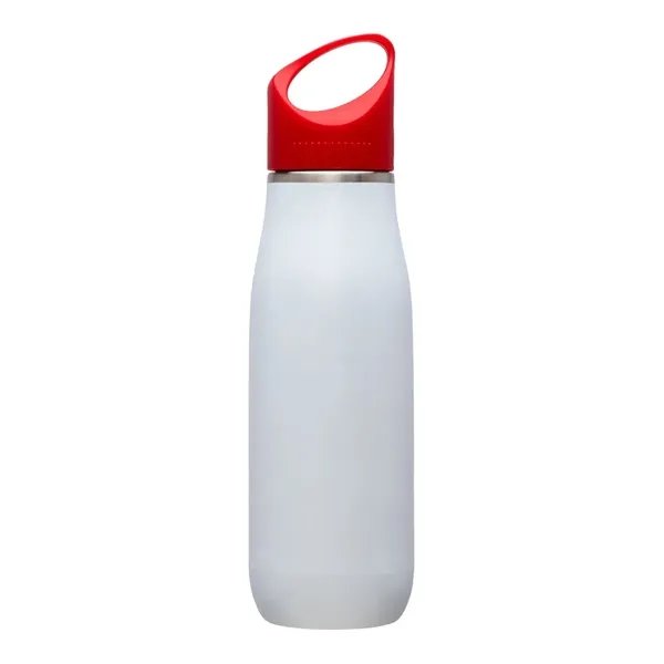 Giorno 23 oz White Stainless Steel Bottle... from ASI 31517 Admart Products