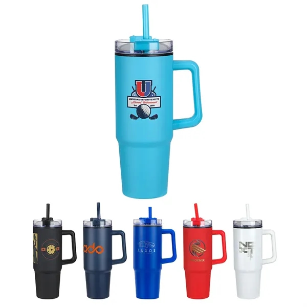 30 oz Stainless Steel/Polypropylene Mug... from ASI 36730 Ariel Premium Supply Inc