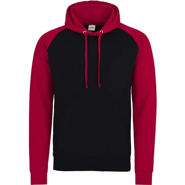 Just Hoods Baseball Hooded Sweatshirt... from ASI 84358 S&S Activewear
