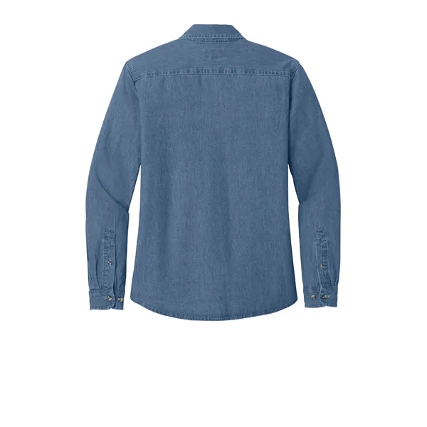 Port & Company - Ladies Long Sleeve Value Denim Shirt.... from ASI 84863 SanMar