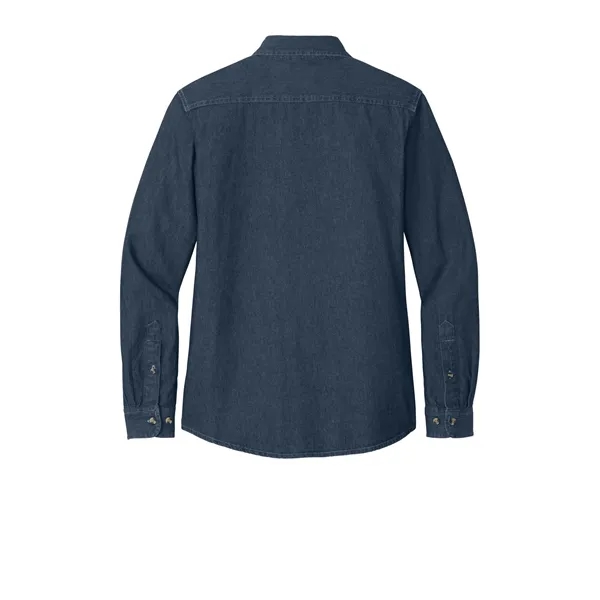 Port & Company - Ladies Long Sleeve Value Denim Shirt.... from ASI 84863 SanMar