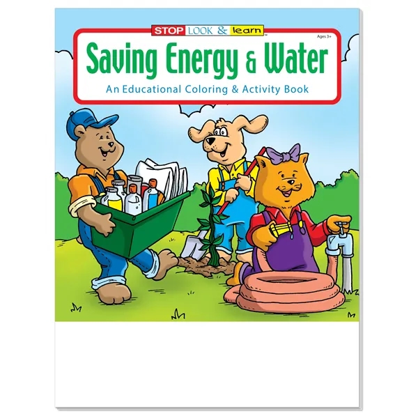 Coloring Book: Saving Energy and Water... from ASI 40480 Koozie Group / Norwood