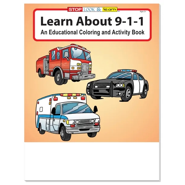 Coloring Book: Learn About 911... from ASI 40480 Koozie Group / Norwood