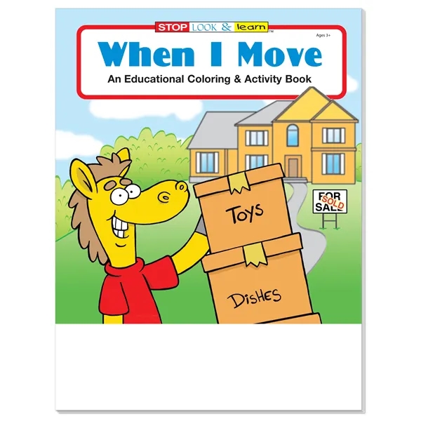 Coloring Book: When I Move... from ASI 40480 Koozie Group / Norwood