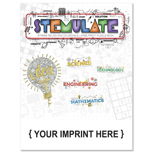 Puzzle Book: STEMulate... from ASI 40480 Koozie Group / Norwood