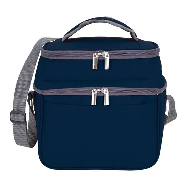 Dual Compartment 6-Can Cooler... from ASI 40480 Koozie Group