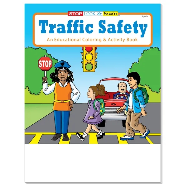 Coloring Book: Traffic Safety... from ASI 40480 Koozie Group
