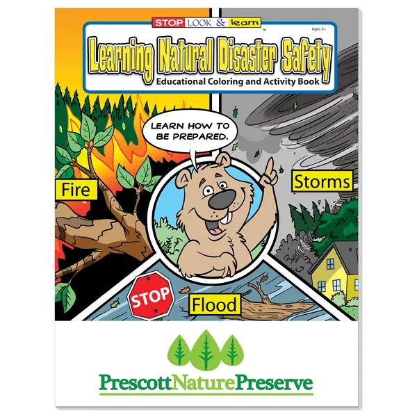 Coloring Book: Learning Natural Disaster Safety... from ASI 40480 Koozie Group