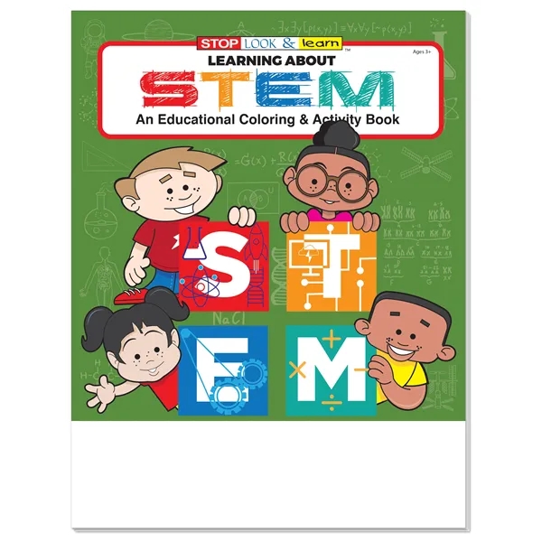 Coloring Book: Learning About STEM... from ASI 40480 Koozie Group