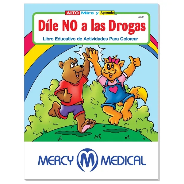Coloring Book: Smart Kids Say No to Drugs (Spanish)... from ASI 40480 Koozie Group