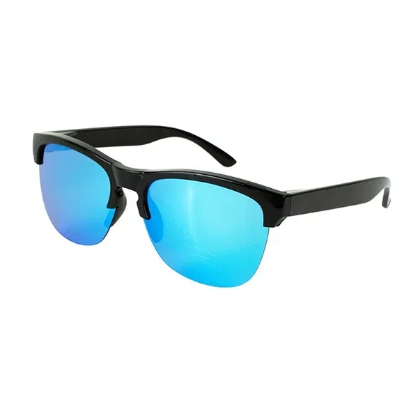 The Half-Frame sunglasses pair a recycled ABS plastic frame with striking... from ASI 62660 Innovation Line