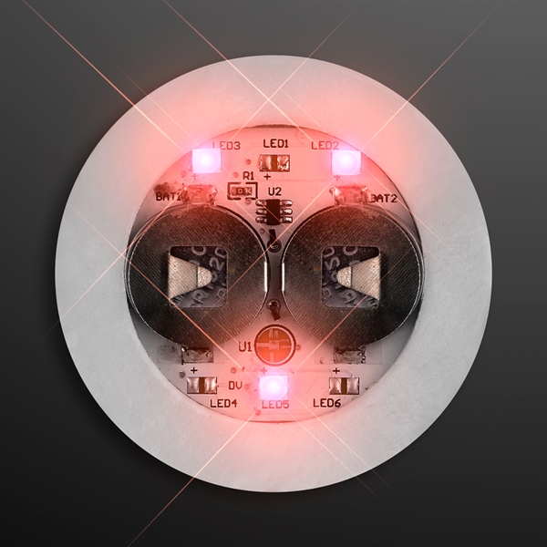 Slow Change LED Sticker Bottle Glorifier; Blank Stock... from ASI 34194 ALightPromos