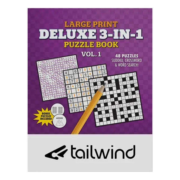 Large format deluxe puzzle book with 48 pages of word search,... from ASI 98360 WOWLine / WOWLine®