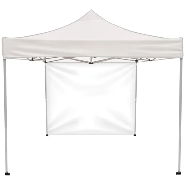 Custom full color digital 10' square canopy tent with one full... from ASI 80228 Quinn