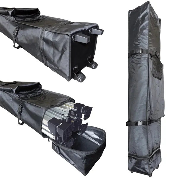 Custom full color digital 10' square canopy tent with one full... from ASI 80228 Quinn