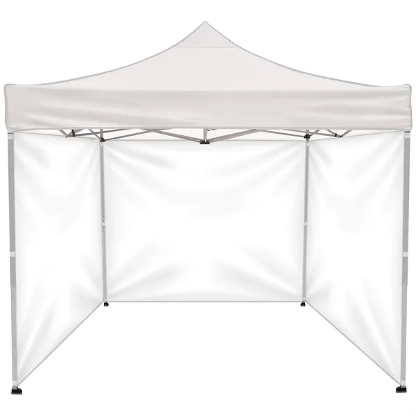 Custom full color digital 10' square canopy tent with three full... from ASI 80228 Quinn