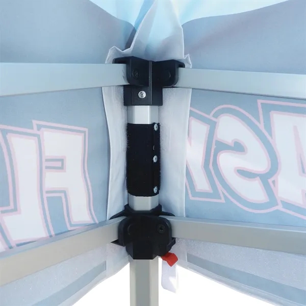 Custom Full Color Digital 10' Heavy Duty Hexagon Canopy Tent With... from ASI 80228 Quinn