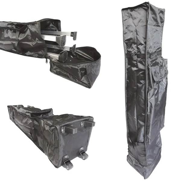 Custom full color digital 6.5' square canopy tent with one full... from ASI 80228 Quinn