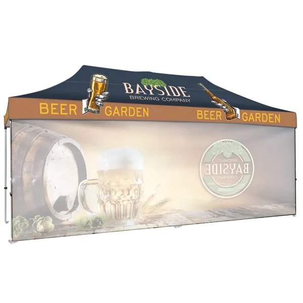 Custom Full Color Digital 10' x 20' Heavy Duty Hexagon Canopy... from ASI 80228 Quinn