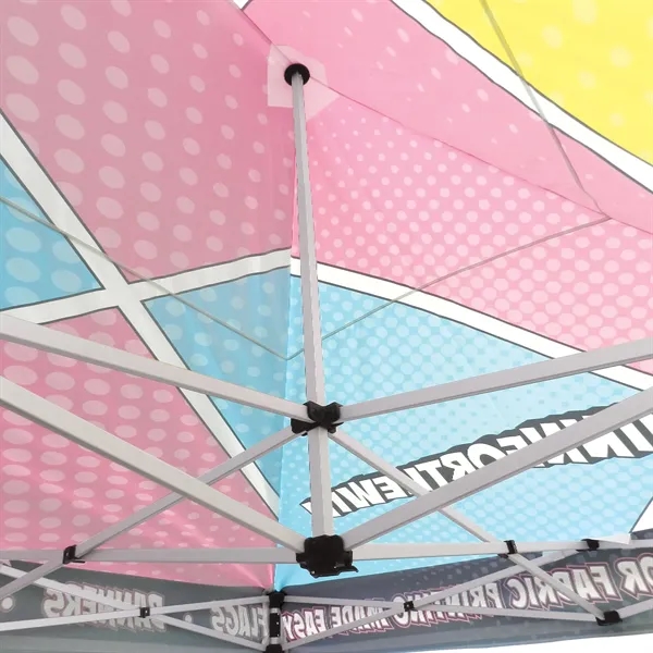 Custom Full Color Digital 10' x 20' Heavy Duty Hexagon Canopy... from ASI 80228 Quinn