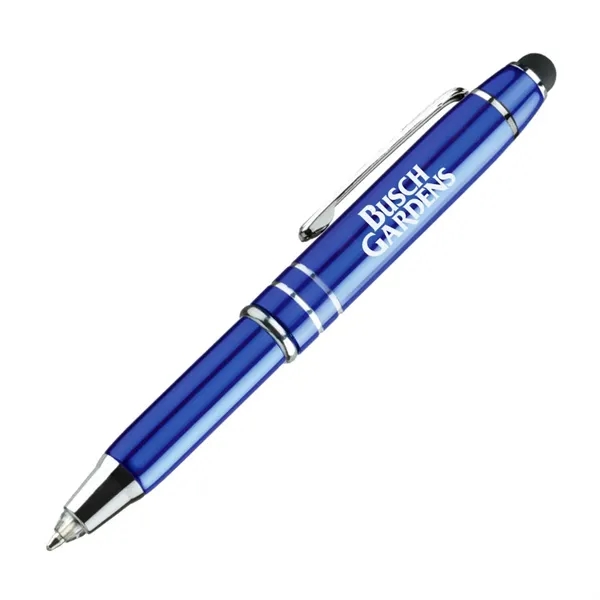 Aluminum pen with stylus and LED light.... from ASI 84592 St Regis Group