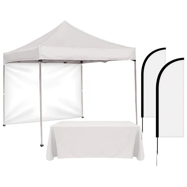 All in one Custom Package includes a 10' Square Tent w/... from ASI 80228 Quinn