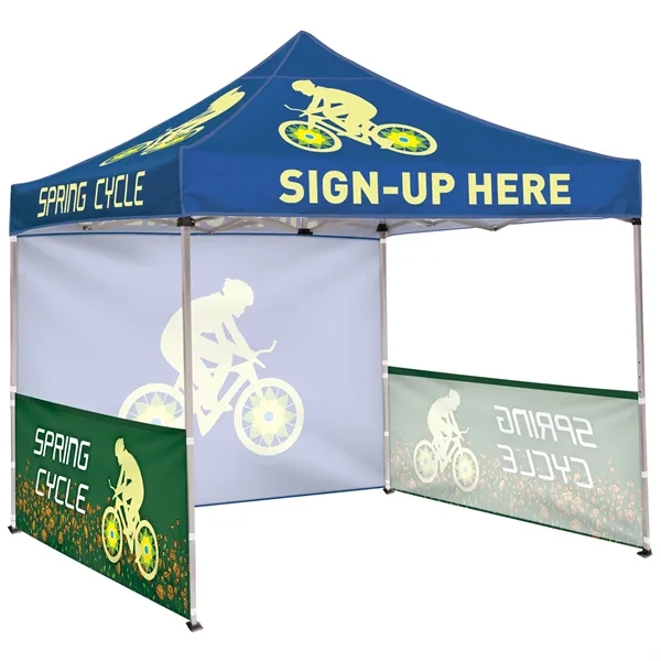 All in One Custom Tent Package includes a 10' Square Tent... from ASI 80228 Quinn