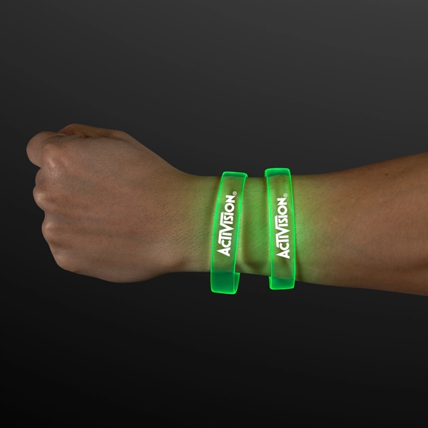 Galaxy Glow LED Band Bracelets; Blank and Imprinted Pricing... from ASI 34194 ALightPromos