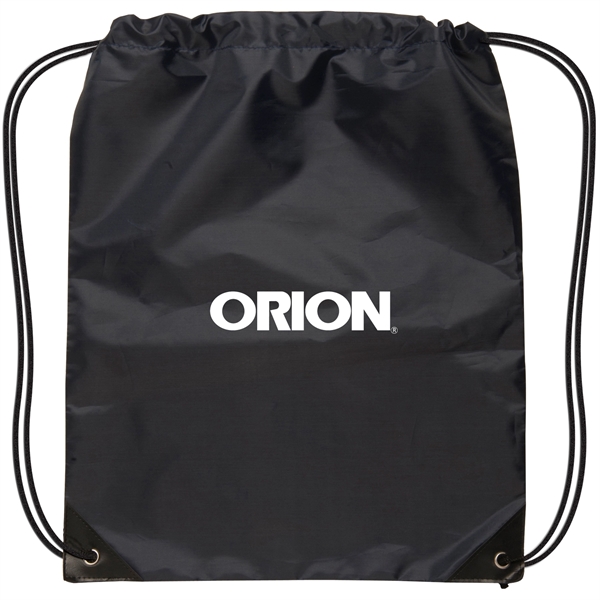 14" x 17" drawstring backpack with drawstring closure in an assortment... from ASI 52840 Evans Manufacturing