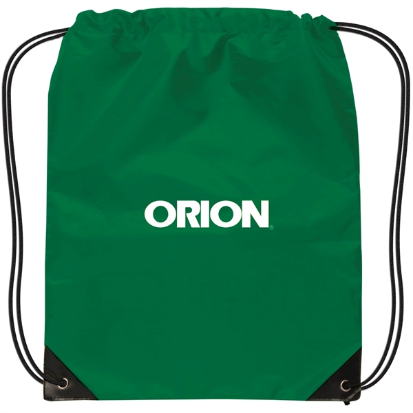 14" x 17" drawstring backpack with drawstring closure in an assortment... from ASI 52840 Evans Manufacturing