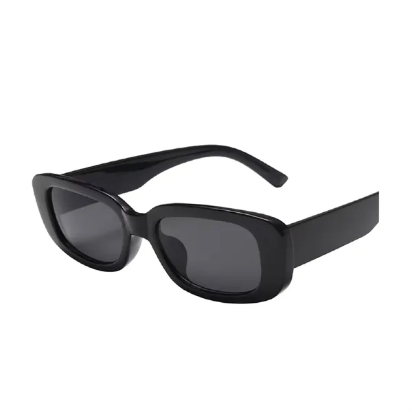 Unisex rectangle polycarbonate sunglasses plus laser engraving on 1 location plus... from ASI 37218 Athena Promo (tm)