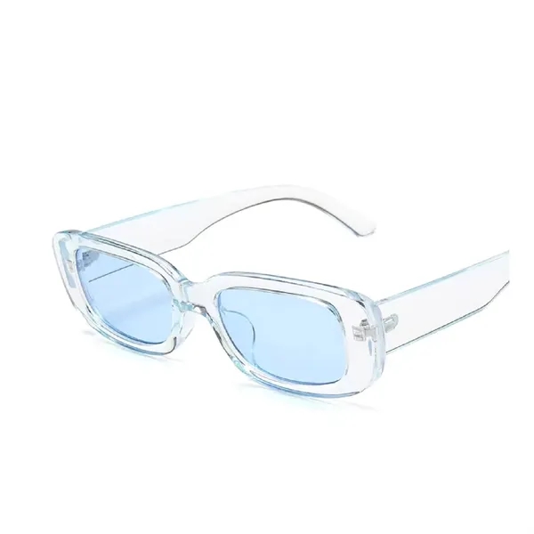 Unisex rectangle polycarbonate sunglasses plus laser engraving on 1 location plus... from ASI 37218 Athena Promo (tm)