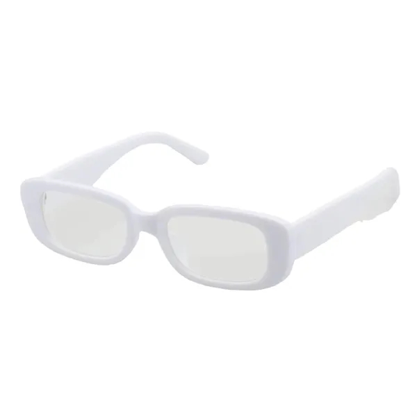 Unisex rectangle polycarbonate sunglasses plus laser engraving on 1 location plus... from ASI 37218 Athena Promo (tm)