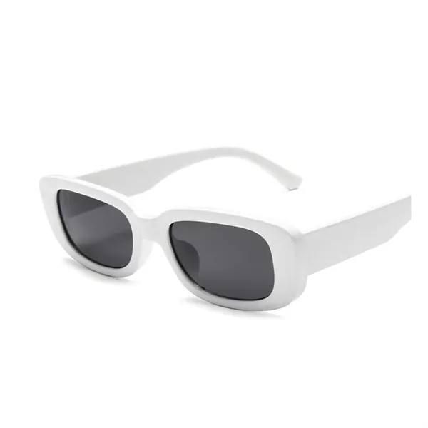 Unisex rectangle polycarbonate sunglasses plus laser engraving on 1 location plus... from ASI 37218 Athena Promo (tm)