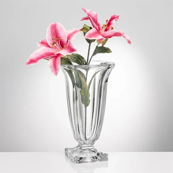 Elegant 11.5" Galina Vase.
Lead Free Crystaline.... from ASI 84592 St Regis Group