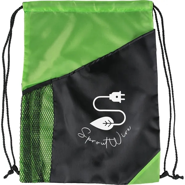 Backpack made of 210 denier polyester with mesh bottle holder... from ASI 54100 Fields Manufacturing Inc / TargetLine®