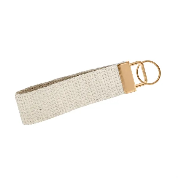 Durable 5" cotton canvas key strap with vibrant design and stylish... from ASI 92980 WOV-IN® / WOV-IN®