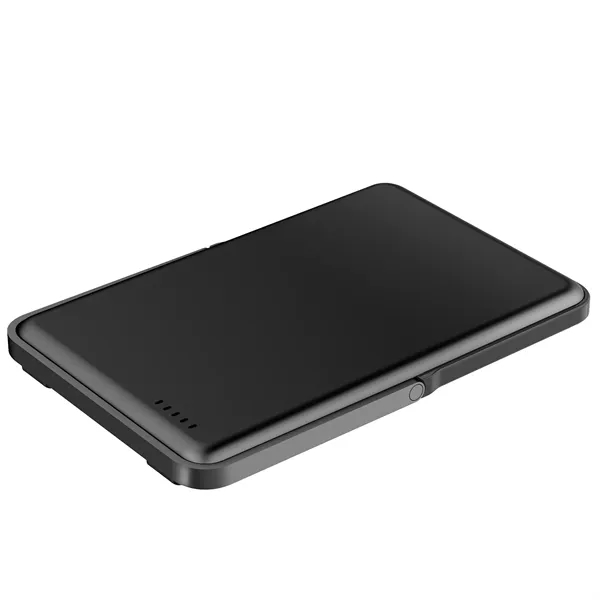 Slim aluminum 5000mAh MagSafe power bank with a built in kickstand... from ASI 34800 Alstar Creations