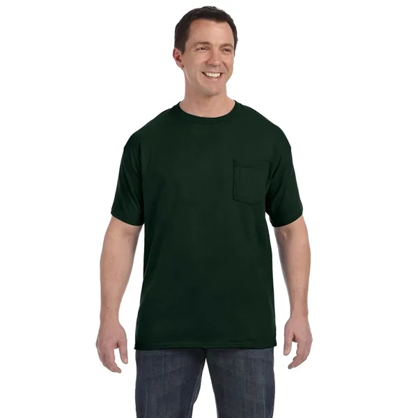Hanes Men's 6.1 oz Tagless Pocket T-Shirt... from ASI 30208 A P Specialties / AP Specialties