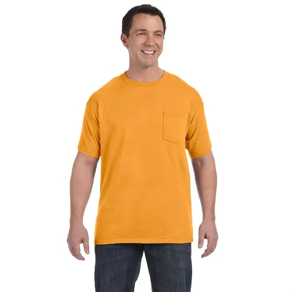 Hanes Men's 6.1 oz Tagless Pocket T-Shirt... from ASI 30208 A P Specialties / AP Specialties