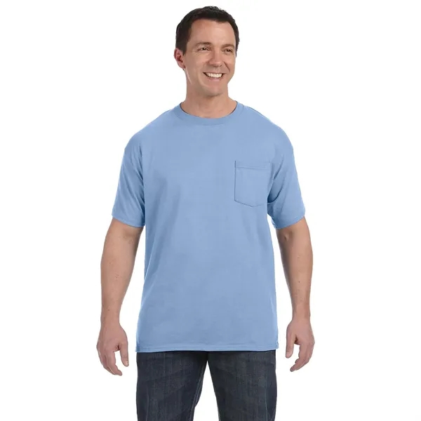 Hanes Men's 6.1 oz Tagless Pocket T-Shirt... from ASI 30208 A P Specialties / AP Specialties