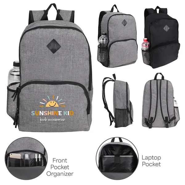 12"W x 18"H x 7"G 18" Backpack with a 17" laptop... from ASI 37980 Bagworld