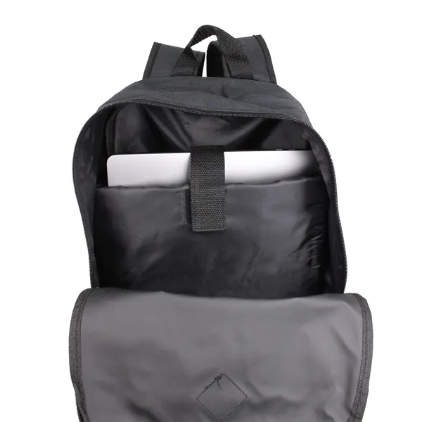 12"W x 18"H x 7"G 18" Backpack with a 17" laptop... from ASI 37980 Bagworld
