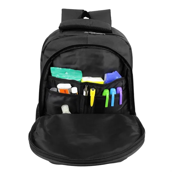 12"W x 18"H x 6"G 600 denier jacquard backpack with 17"... from ASI 37980 Bagworld