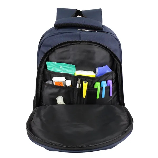 12"W x 18"H x 6"G 600 denier jacquard backpack with 17"... from ASI 37980 Bagworld