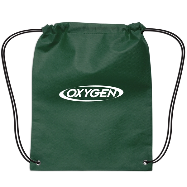 14" x 17" small polypropylene non-woven drawstring backpack in a wide... from ASI 52840 Evans Manufacturing