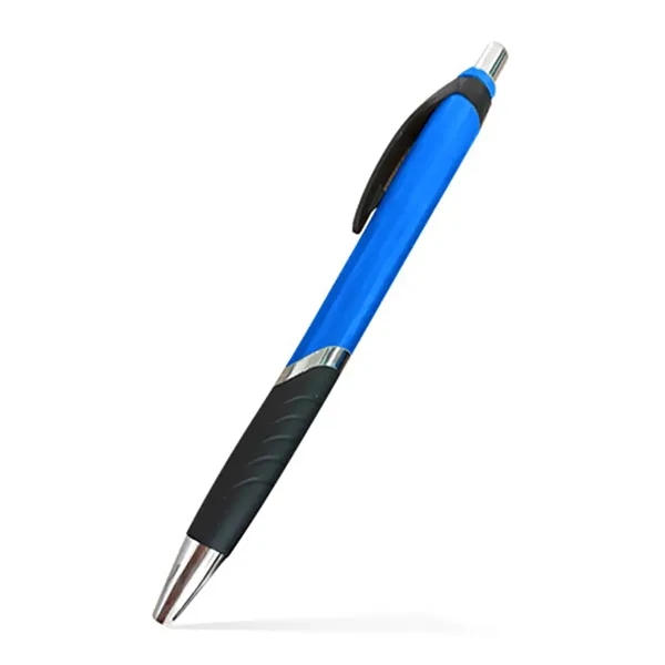 Click-action Tropics pen made of plastic in a variety of tropical... from ASI 90859 Tempo Industries Inc / Tempoline