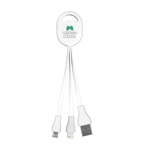 Two-in-one charging cable w/5 pin attachment for use with Apple iPhone... from ASI 62660 Innovation Line