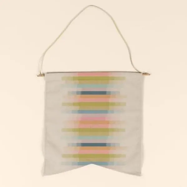 The Wallflower Large is a two-point, Guidon-style wall pennant with dowel... from ASI 74710 Numo